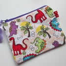 SALE Dinosaurs   Coin Purse