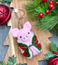 Jolly HollyBerry Piggy in a Blanket - Image 3