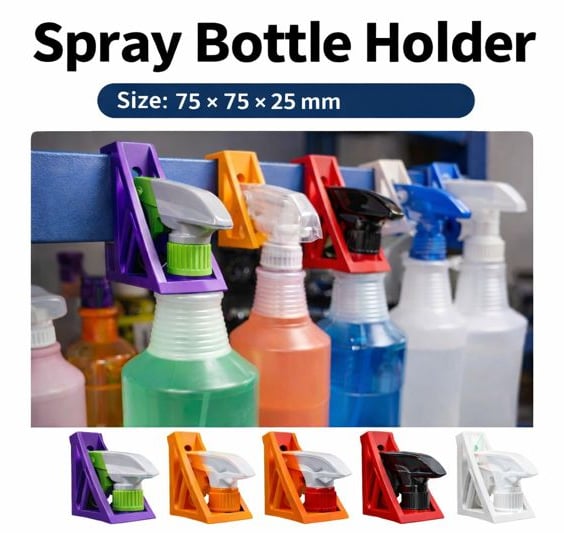 Spray Bottle Holder - 75 - 75 - 25mm