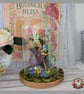 Ready for the Flower Ball Light up glass Dome OOAK Handmade - Image 4