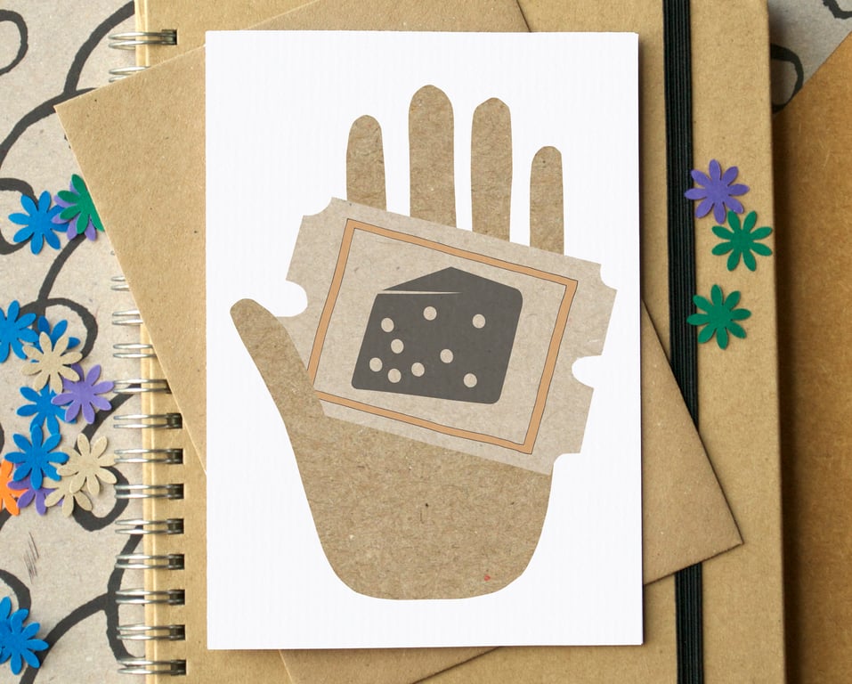 Card for Cheese Tasting - Cards for Unwrappable Gifts