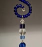Pair of beaded "icicle" decorations