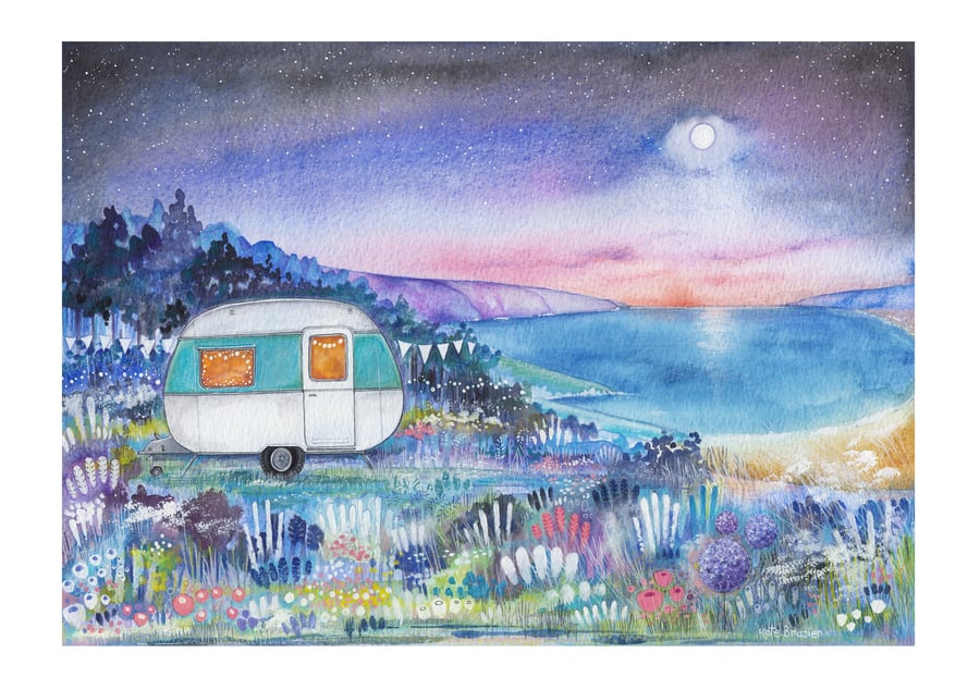 Under the Stars - A4 - Signed Limited Edition Print