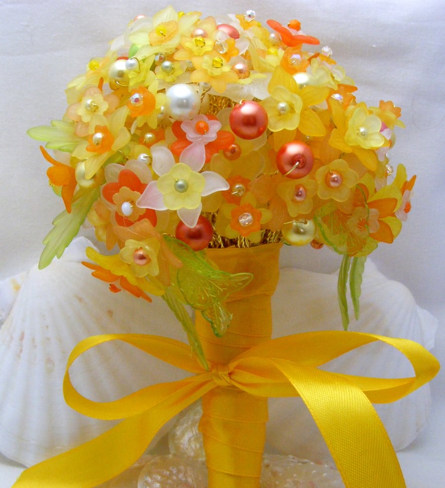 Handmade Daffodil Bouquet