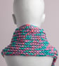 Cowl Scarf Neckwarmer lovely cosy handmade crochet - Image 4