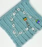 Row Counter Chain - Rainbow Stripe - Numbered Knitting Counting Chain Minimal Re - Image 6