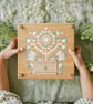 Large Flower Press - Scandi - Nature Press - Wooden Botanical Press - Image 1