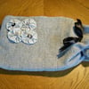 Hand Knitted Lined Hot Water Bottle Cover