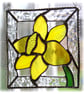 Daffodil Stained Glass Framed Suncatcher Spring Flower - Image 5
