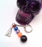 Halloween Key Rings with Multi Coloured Glass Beads and Charms, Halloween - Image 5