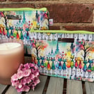 Cats About Town Zip Pouch