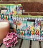 Cats About Town Zip Pouch