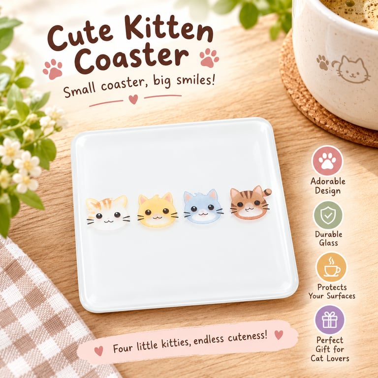 Kittens Coaster
