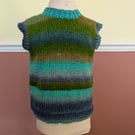 Hand knitted tank top