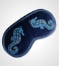  Any Blue Seahorses Velvet Lavender Infused Eye Mask