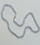 Blue Lace Agate Necklace with Sterling Silver - Image 5