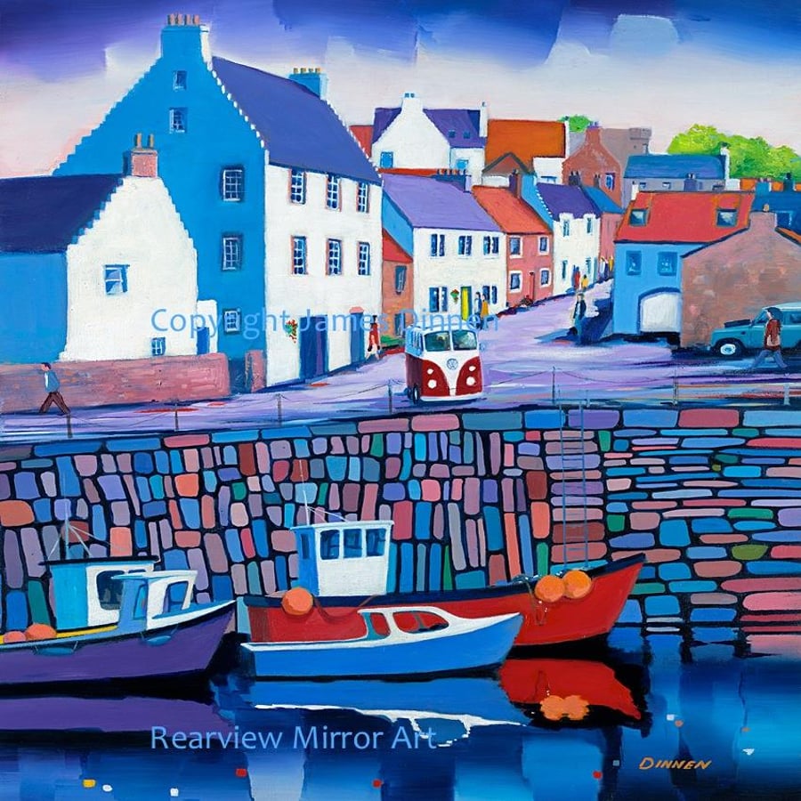 Crail Harbour  ( Fife , Scotland)  (Free PP UK)