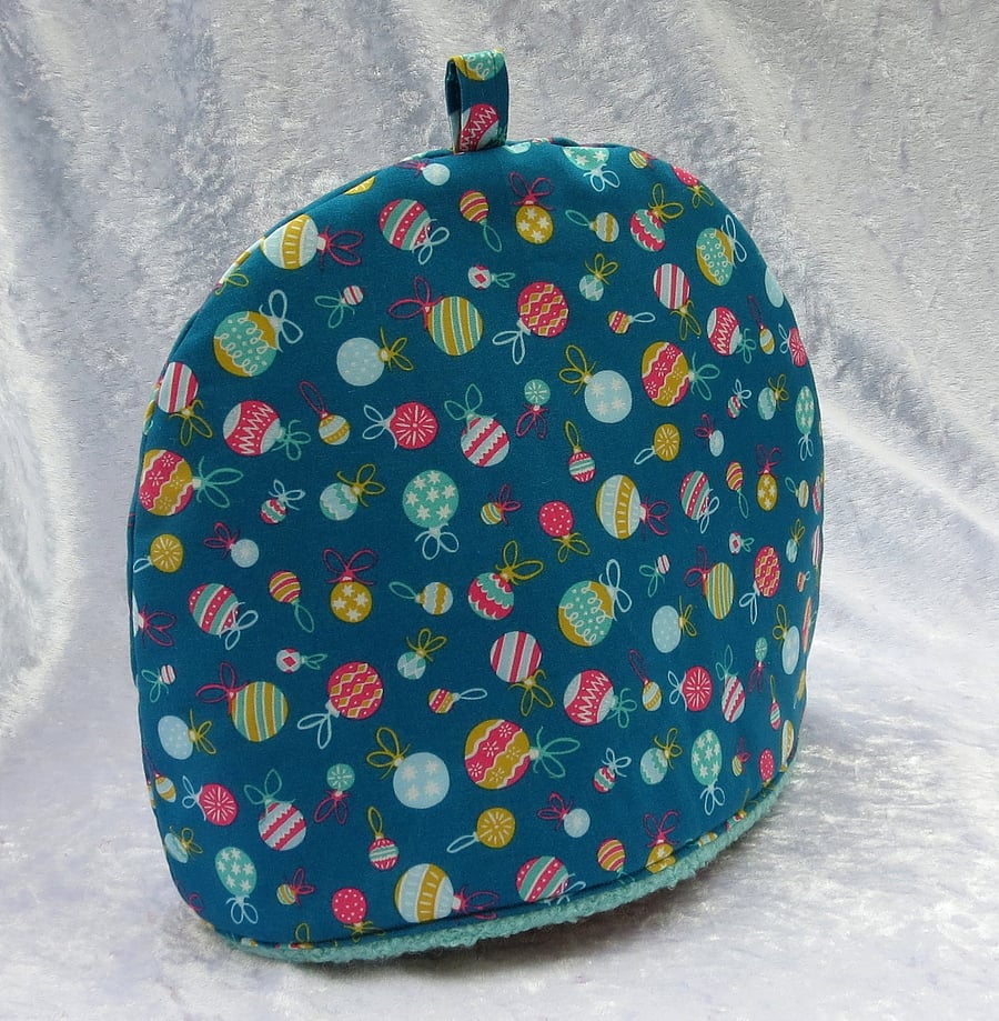 Tea Cosy, medium tea cosy,  to fit a 2-4 cup teapot, Christmas, Liberty cotton