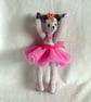Rose, a 10" ballerina collectable bear with tutu - Image 2