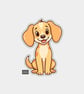 Funny Vinyl Sticker For Adults - Cute Dog