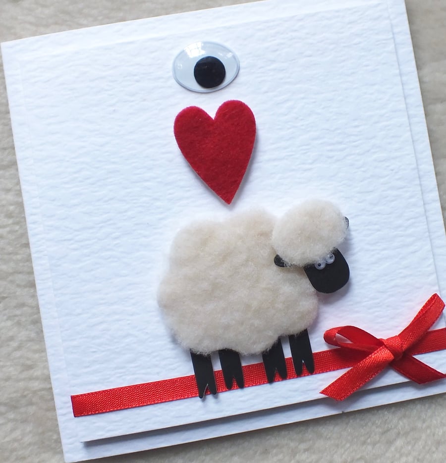 Handmade Valentine's Day Card