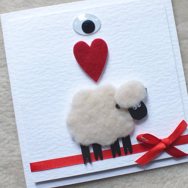 Handmade Valentine's Day Card