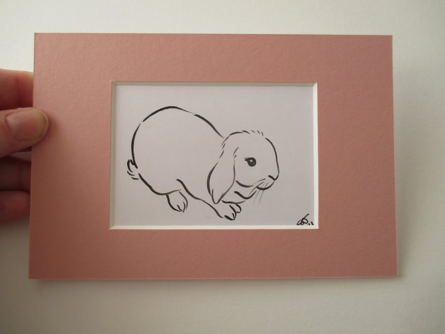 ACEO Rabbit aceo Bunny