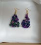 Geometric Yarn Earrings - Image 3
