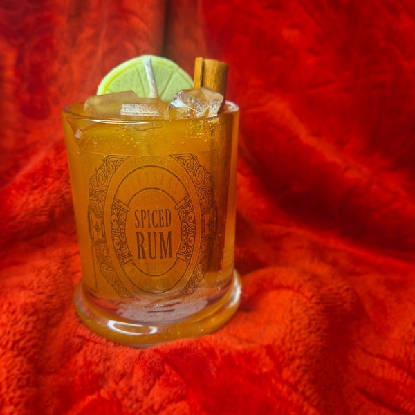 A Unique, Hyper-Realistic Cocktail Candle Creation 
