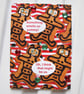 Gingerbread Robots Christmas Card - Image 1