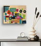 COLLECTED FORMS WALL ART ORIGINAL CANVAS PAINTING - Image 4
