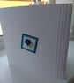 Blue flower open card - Image 1