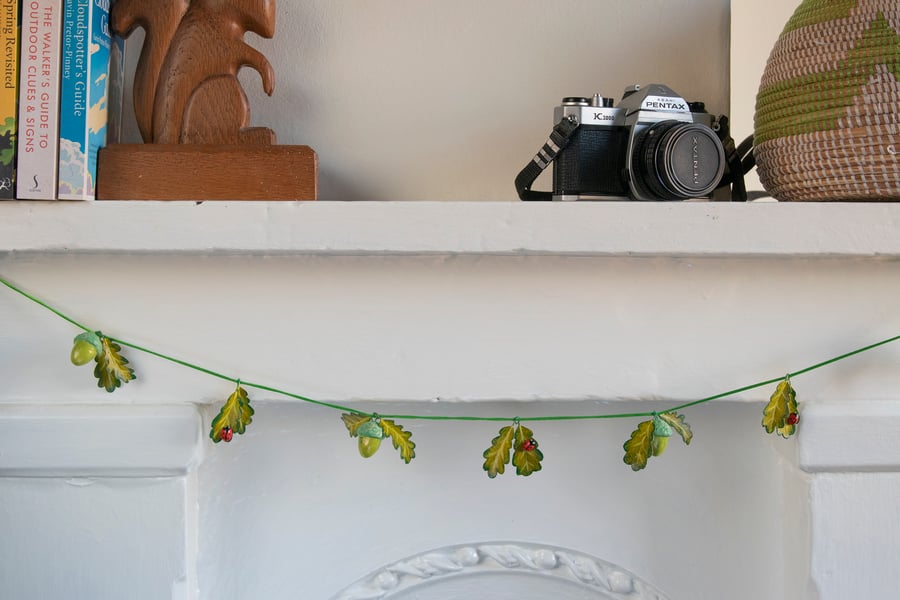 Spring Acorn Garland 