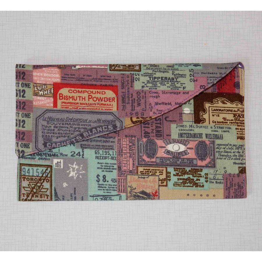 Travel wallet passport or document wallet.