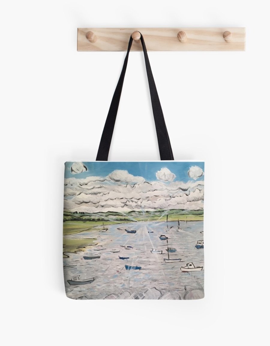 Beautiful Tote Bag Featuring A Design Based On The Painting 'Calm, Peace...’