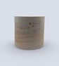 Large Cream and Terracotta Marbled Plant Pot, Handmade Indoor Planter