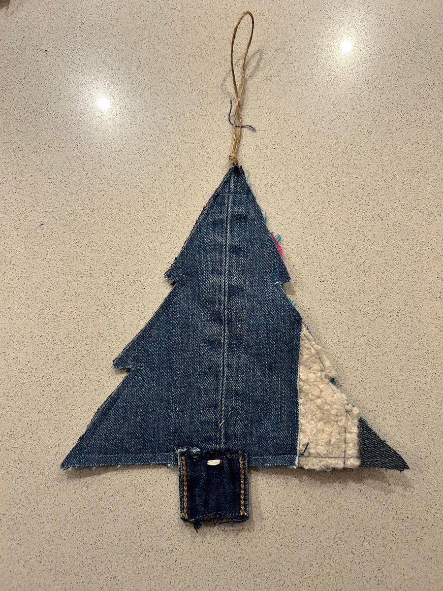 Handmade Rustic Christmas Tree Decoration