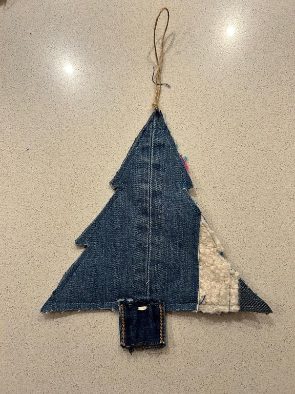 Handmade Rustic Christmas Tree Decoration