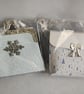 Ice Blue Christmas - Handbag Style Gift Bags 