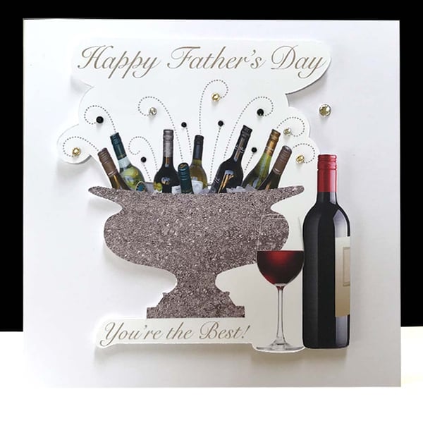 Father’s Day - Celebration Bottles Handmade Card 