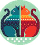 010F - Gemini - Horoscope - Zodiac Series - Cross Stitch Pattern - Image 4