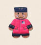 Chelsea Pensioner Gingerbread Decoration - Embroidered Veteran Character