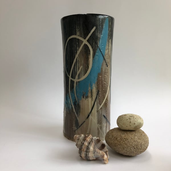 Coastline  Stoneware Ceramic Vase