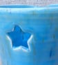 Egg separator jug wheelthrown stoneware handmade ceramic pottery star - Image 2