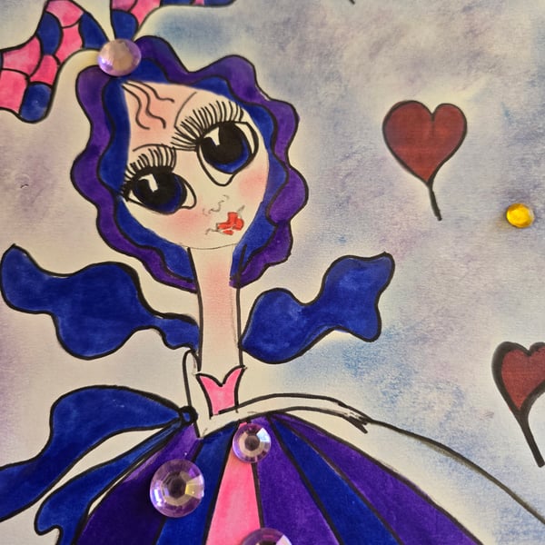 Valentine Fae Drawing 