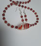Carnelian Bead Jewellery Set - Image 3