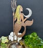 Mermaid Mixed Metal Decorative Piece