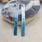 Sterling silver Enamelled Earrings 