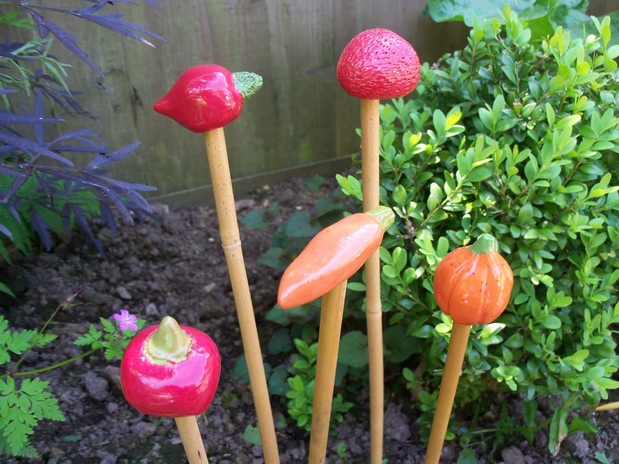 Cane Tops - Handmade for your Bamboo Sticks 