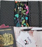 Exotic fabric passport holder and organiser - Image 4